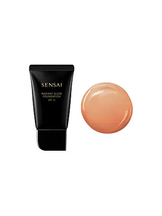 SENSAI | Radiant Glow Foundation SPF10 (RG204 Honey Beige) | hellbraun
